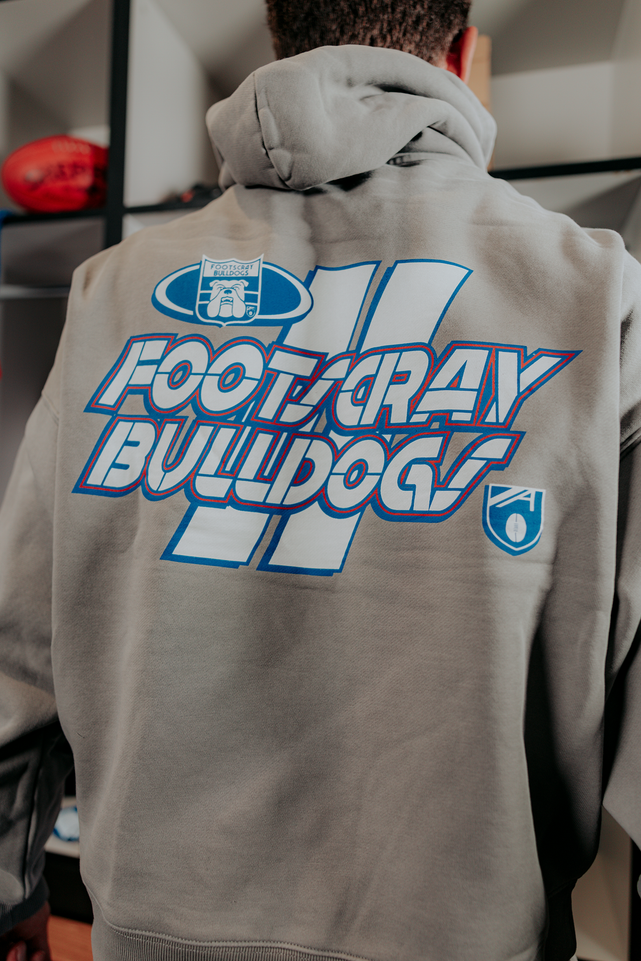Western Bulldogs Mitchell & Ness Panel Box Hood