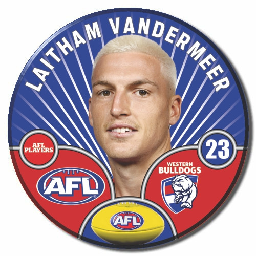 2026 Western Bulldogs AFL Player Badge