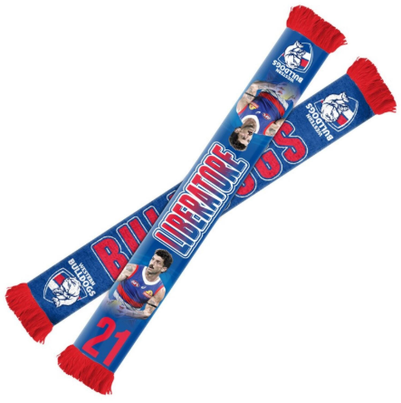 Western Bulldogs Tom Liberatore Scarf