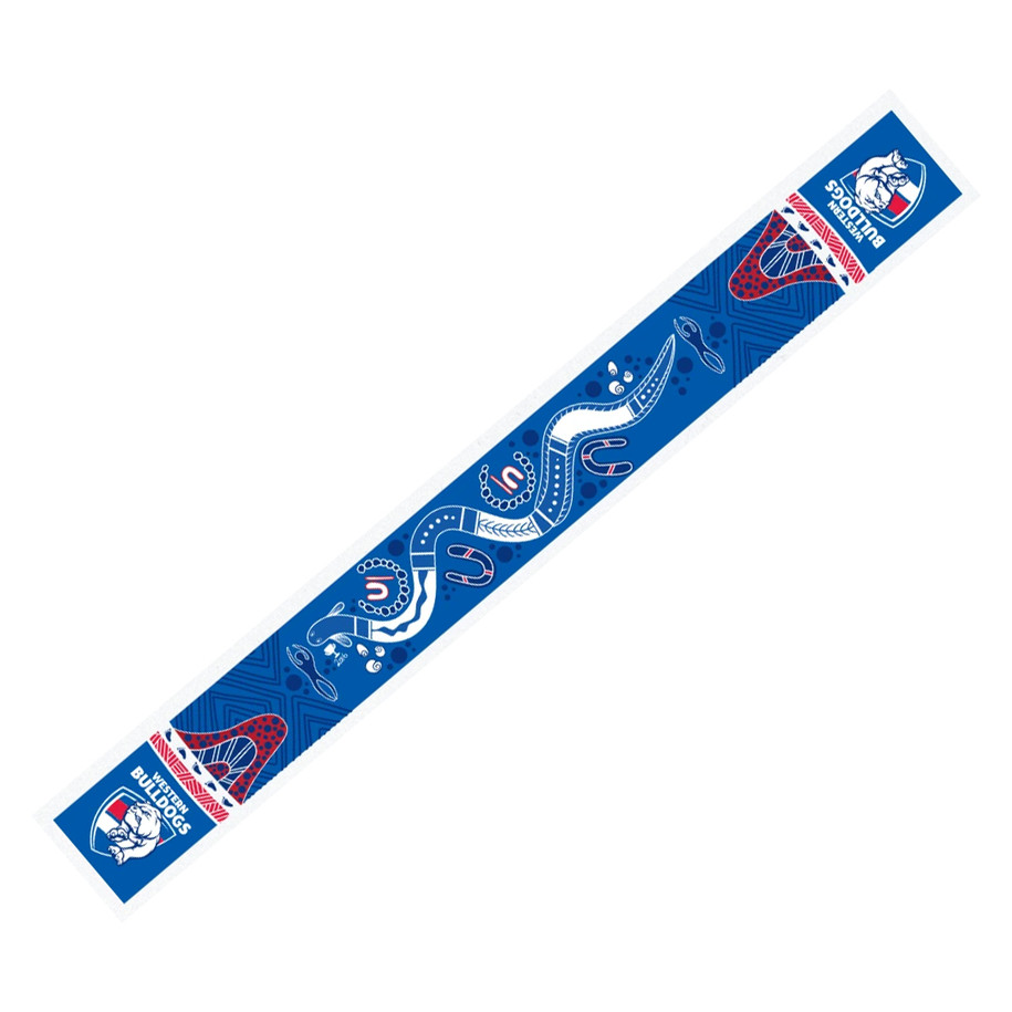 Western Bulldogs 2026 First Nations Wool Scarf