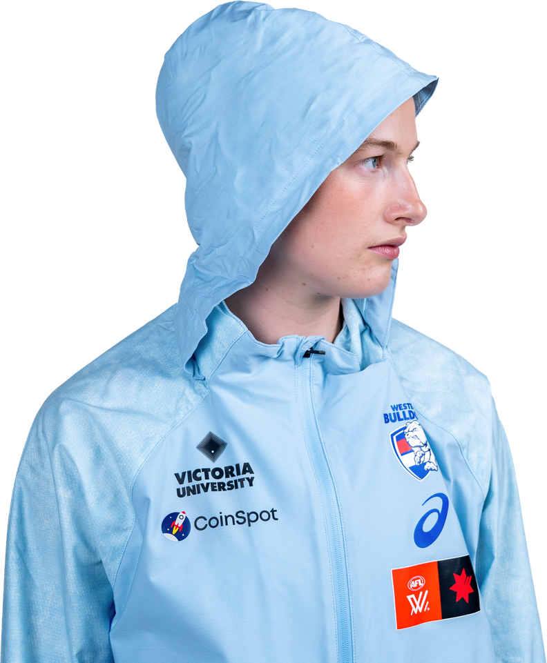 Western Bulldogs Asics AFLW 2026 Spray Jacket