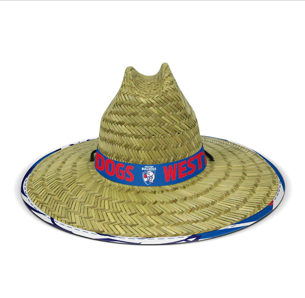 Western Bulldogs Straw Hat