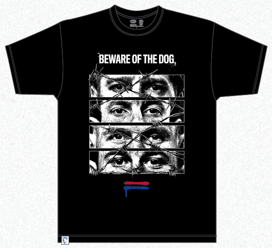 Western Bulldogs Beware of the Dog Finals Tee - Adult