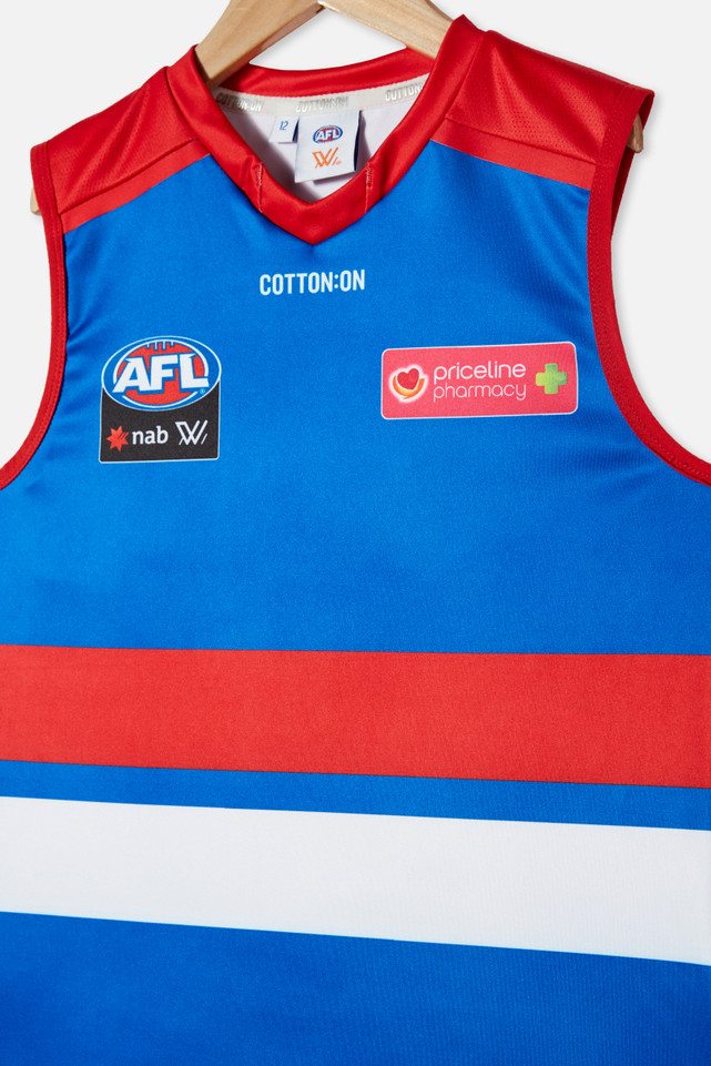 Western Bulldogs 2021 AFLW Ladies Guernsey