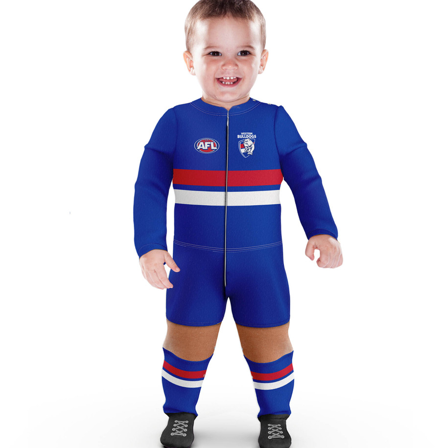 Western Bulldogs Baby Footysuit Original