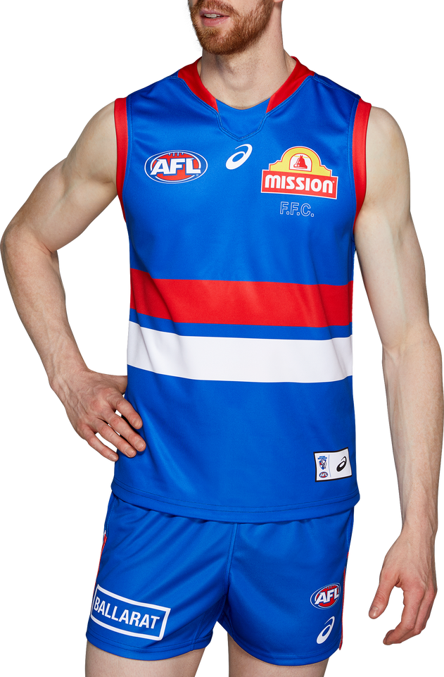 Western Bulldogs Asics 2022 Home Guernsey - Adult