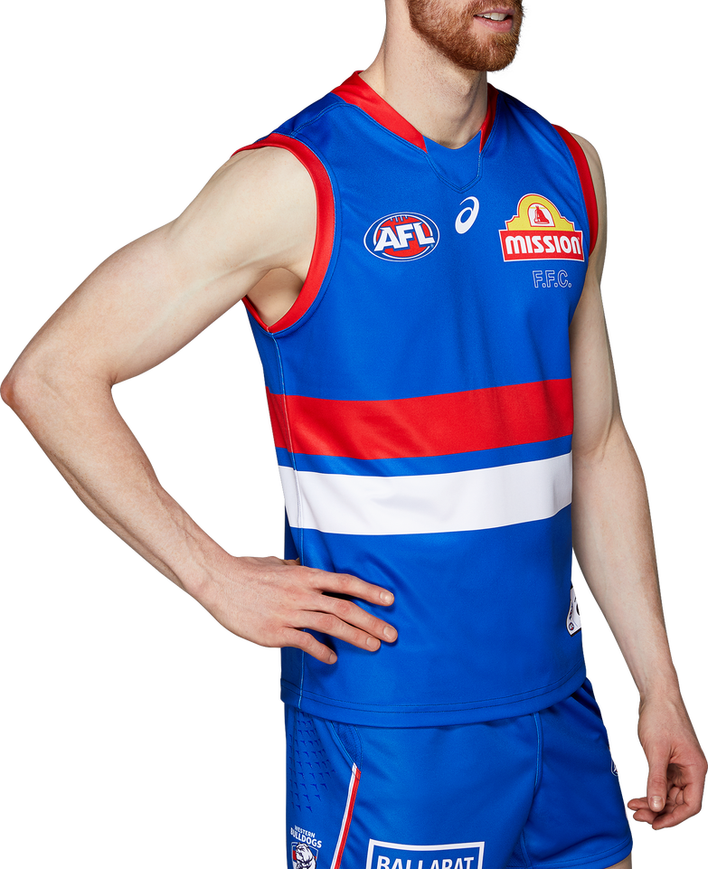 Western Bulldogs Asics 2022 Home Guernsey - Adult