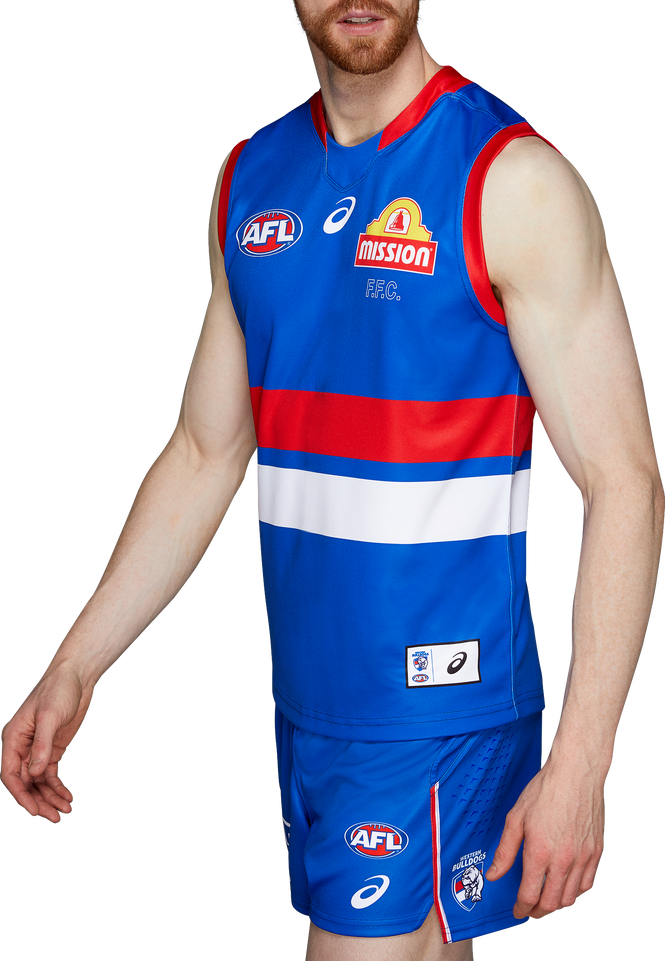 Western Bulldogs Asics 2022 Home Guernsey - Adult