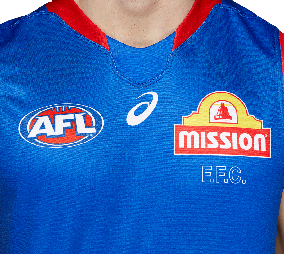 Western Bulldogs Asics 2022 Home Guernsey - Adult