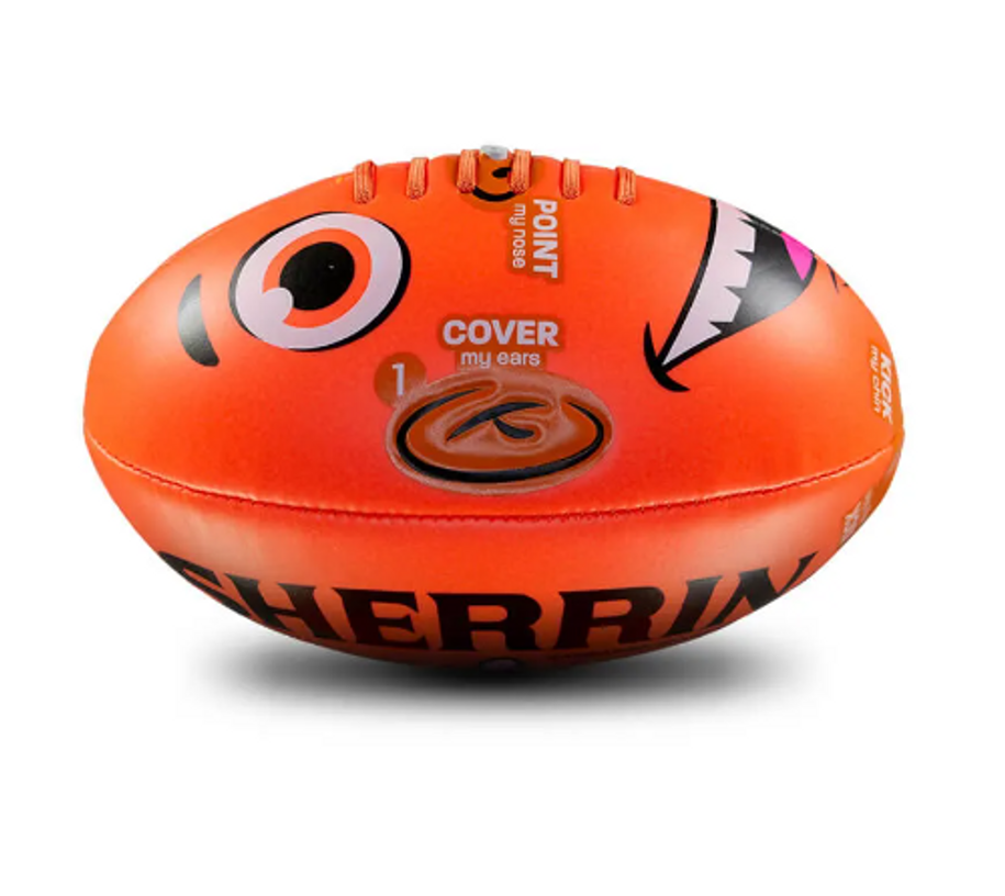 Sherrin Face Football - Orange