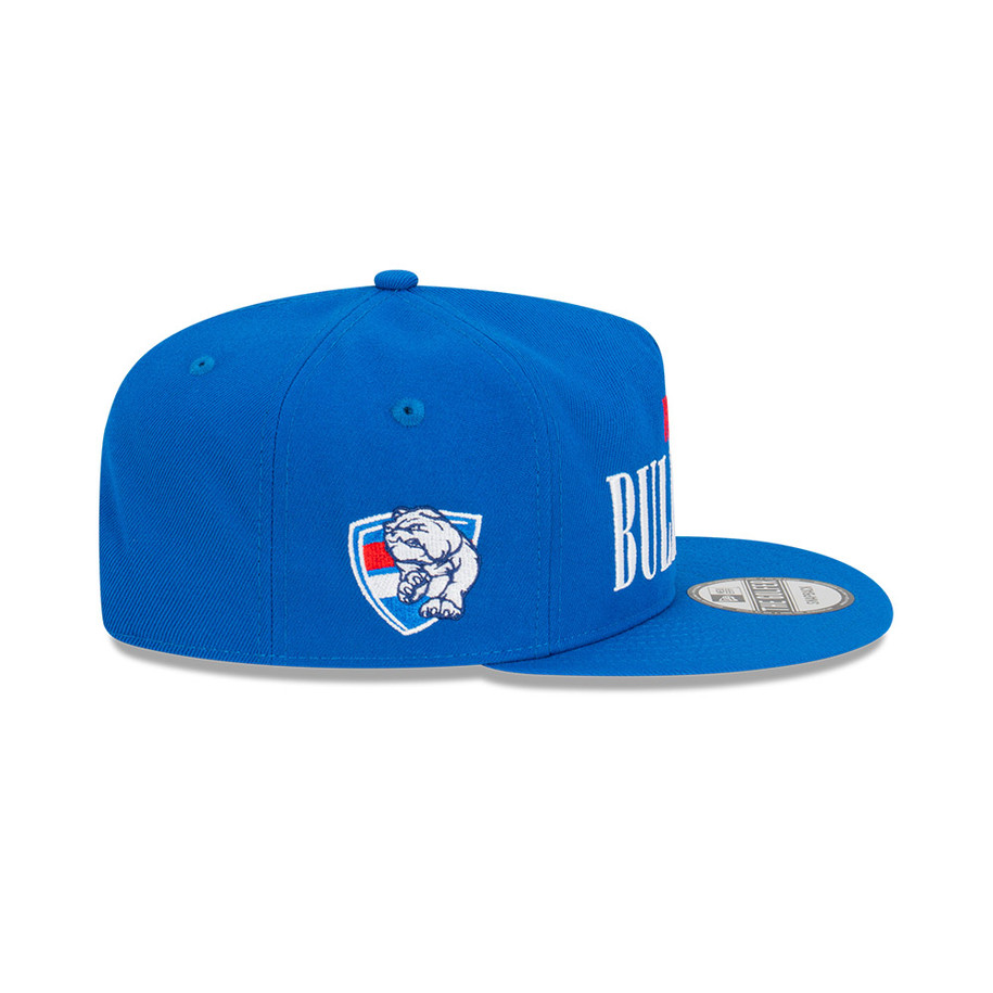 Western Bulldogs 2023 New Era Tall Text Golfer Cap