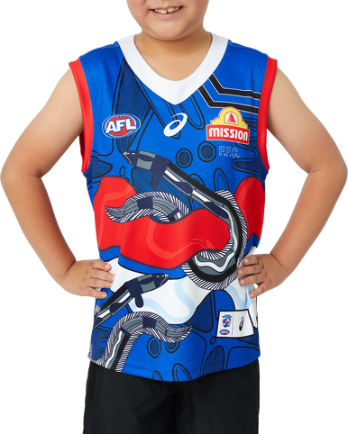 Western Bulldogs 2023 Mens Indigenous Guernsey