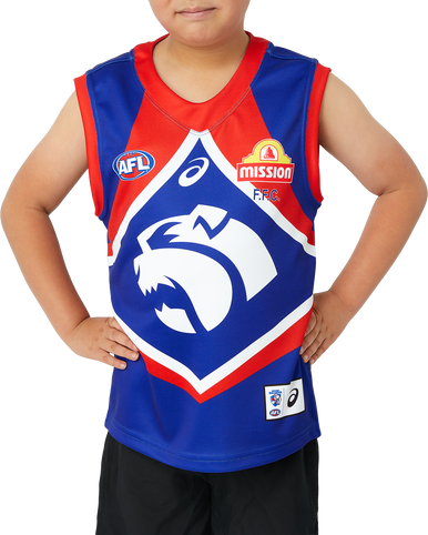 Western Bulldogs 2023 Indigenous Guernsey - Youth - Western Bulldogs Shop