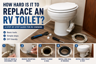How Hard Is It to Replace an RV Toilet?