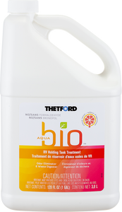 Waste Holding Tank Treatment; AquaBio™ 96614; With Citrus Twist Deodorant; 128 Ounce (1 Gallon) Jug Waste Holding Tank Treatment; AquaBio™ 96614; With Citrus Twist Deodorant; 128 Ounce (1 Gallon) Jug