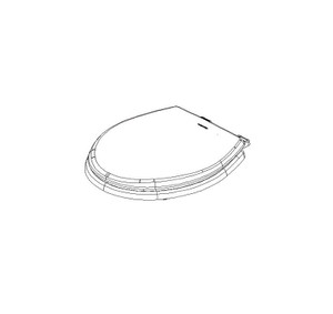 Dometic 385312076 RV Toilet Seat – Fits 310 & 311 Series Toilets, Slow-Close Wood Seat, Bone