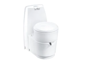 Thetford 200869SP (Superseded by 50035) C224-CW Cassette Toilet – Manual Flush, Rotating Bowl, White - SPECIAL ORDER