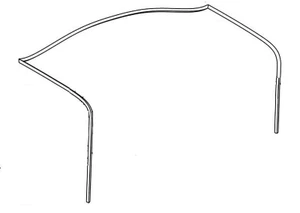 Thetford 32311 (Superseded by 50140) Toilet Wall Seal – Fits C402C Cassette Toilets - SPECIAL ORDER