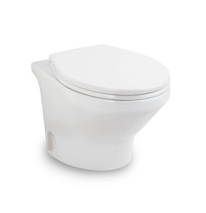Thetford 50210 Tecma Compass Toilet – 24V Low Profile TSFT Flush Panel – T-COM024PW/TSFT/NA - SPECIAL ORDER