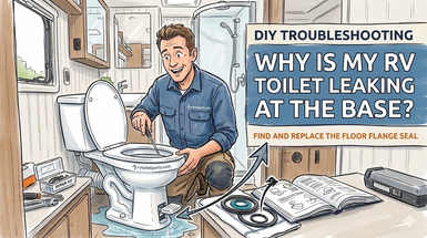 Why Is My RV Toilet Leaking at the Base?
