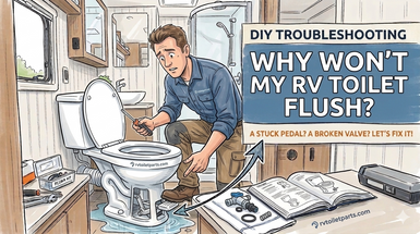 Why Won’t My RV Toilet Flush?