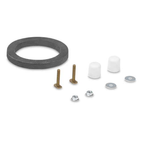 Dometic 385311652 Floor Flange Seal Kit - Mounting Hardware and Seal - White - Compatible with 300/301/310/311/320/321 Models