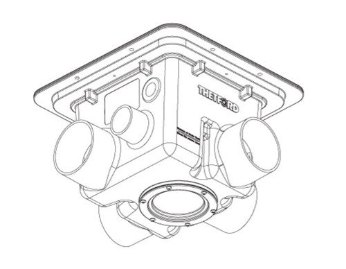 Thetford®  97518 Sani-Con® Turbo 700 Pump Replacement with Tank Housing