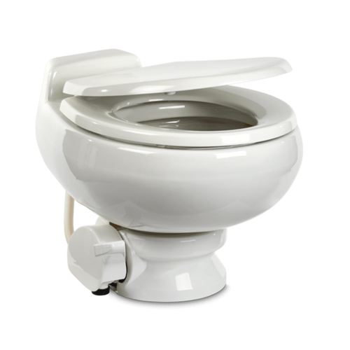 Dometic / SeaLand 302651101 511H RV Toilet – Elongated Seat, White