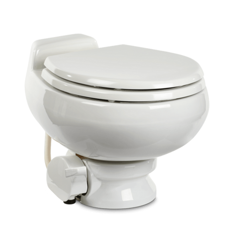 Dometic / SeaLand 302651101 511H RV Toilet – Elongated Seat, White