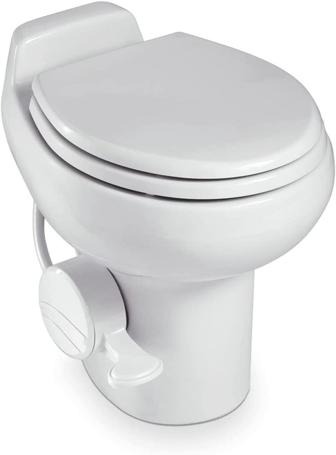 Dometic / SeaLand 302510001 510HPS RV Toilet – Elongated Seat, White