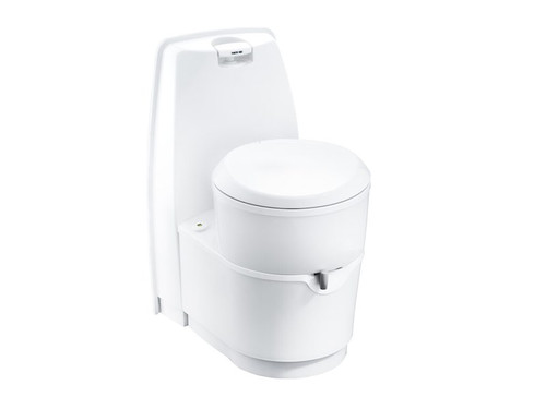 Thetford 200869SP (Superseded by 50035) C224-CW Cassette Toilet – Manual Flush, Rotating Bowl, White - SPECIAL ORDER