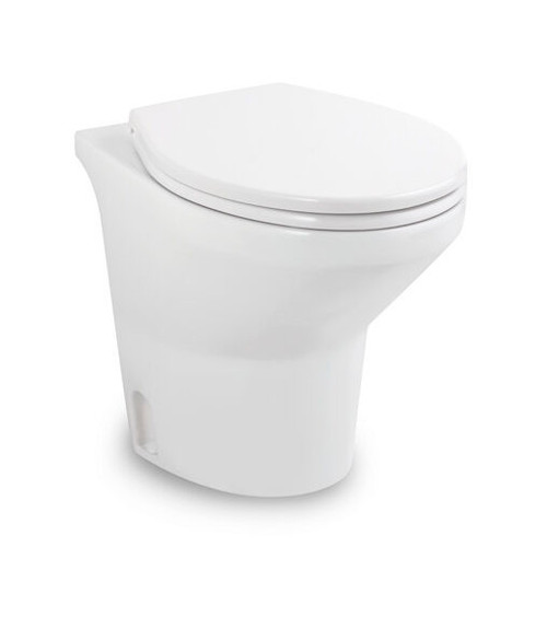 Thetford 50208 Tecma Compass Toilet – 24V Standard Height TSFT Flush Panel – T-COM024NW/TSFT/NA - SPECIAL ORDER