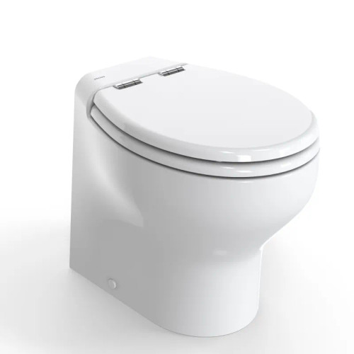 Thetford 51218 Tecma Silence Plus 2G Toilet – Standard Height 110V Electric Flush Toilet – White – T-S2G110NW/D00C00 - SPECIAL ORDER