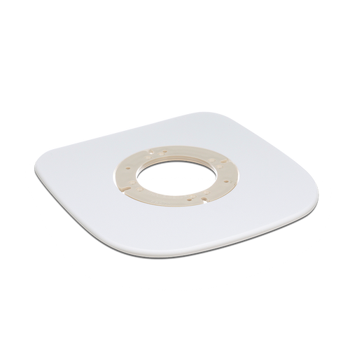 Dometic 385311719 Toilet Mounting Adapter Kit – White – 4 Bolt to 2 Bolt RV Toilet Conversion Adapter