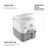 Dometic® 976 Portable Toilet ‎301097606 5-gal