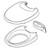Thetford 34454 (Superseded by 50567) Toilet Seat – Aqua-Magic® Style Plus, White Wood Seat - SPECIAL ORDER