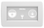 Thetford 50208 Tecma Compass Toilet – 24V Standard Height TSFT Flush Panel – T-COM024NW/TSFT/NA - SPECIAL ORDER