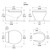Thetford 50226 Tecma Nano Toilet – Low Profile 12V TSFT Touch Flush Toilet – White – T-NAN012PW/TSFT/NA - SPECIAL ORDER