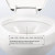 Dometic 420 Platinum RV Toilet – Elongated Porcelain Bowl, Soft-Close Seat, White – 9610008281