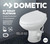 Dometic 420 Platinum RV Toilet – Elongated Porcelain Bowl, Soft-Close Seat, White – 9610008281