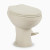 Dometic 420 Platinum RV Toilet – Bone – Elongated Porcelain Bowl, Soft-Close Seat – 9610008282