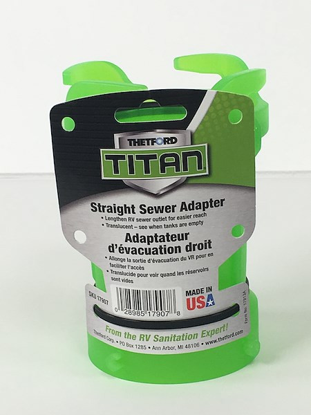 Thetford Titan® Straight Sewer Adapter 17907