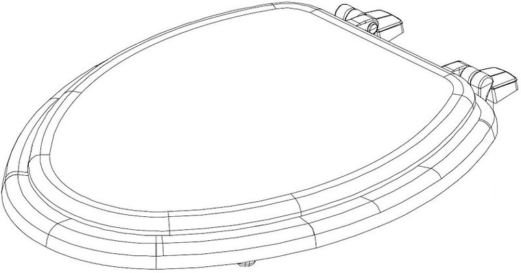 Dometic 385311864 RV Toilet Seat – Elongated Replacement for 320 Series Toilet, Bone