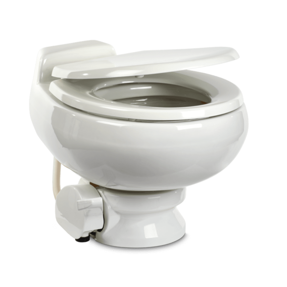 Dometic / SeaLand 302651101 511H RV Toilet – Elongated Seat, White
