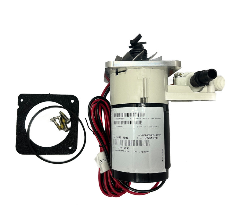 Dometic / SeaLand 385311995 Pump & Motor Assembly – 12V MasterFlush Macerator Pump 7100, 7200 Series