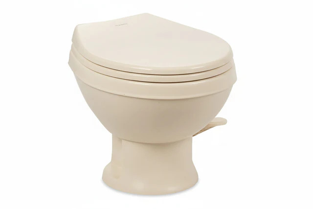 Dometic 401 RV Toilet – 9610008279 – Bone – Low Profile