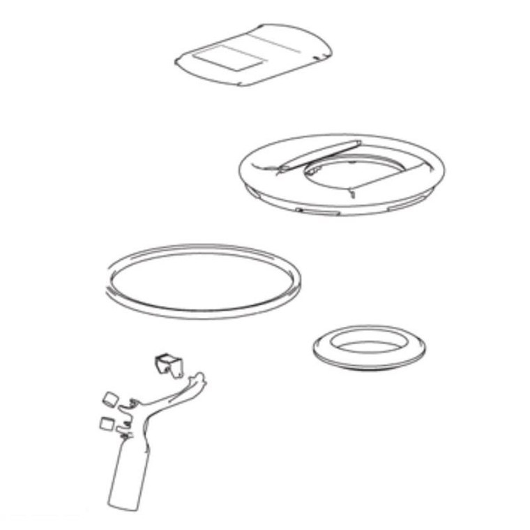 Thetford 3233106 (Superseded by 50213) Toilet Flush Mechanism – Fits C402C, C402X & C403L Cassette Toilets - SPECIAL ORDER