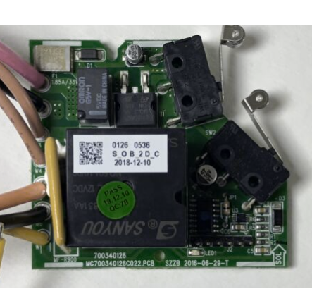 Dometic 385312089 Toilet Flush Control Panel – Replacement Control Module for Dometic 7640 MasterFlush Toilets