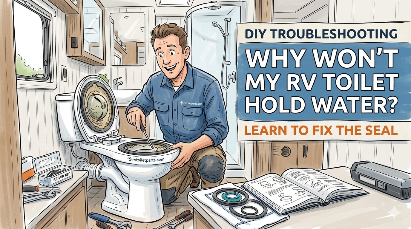 Why Won’t My RV Toilet Hold Water in the Bowl?