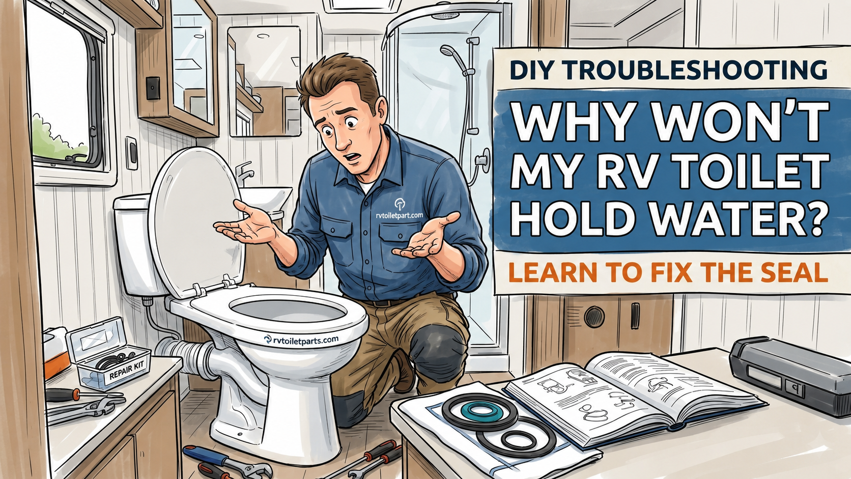 Why Won’t My RV Toilet Hold Water in the Bowl?